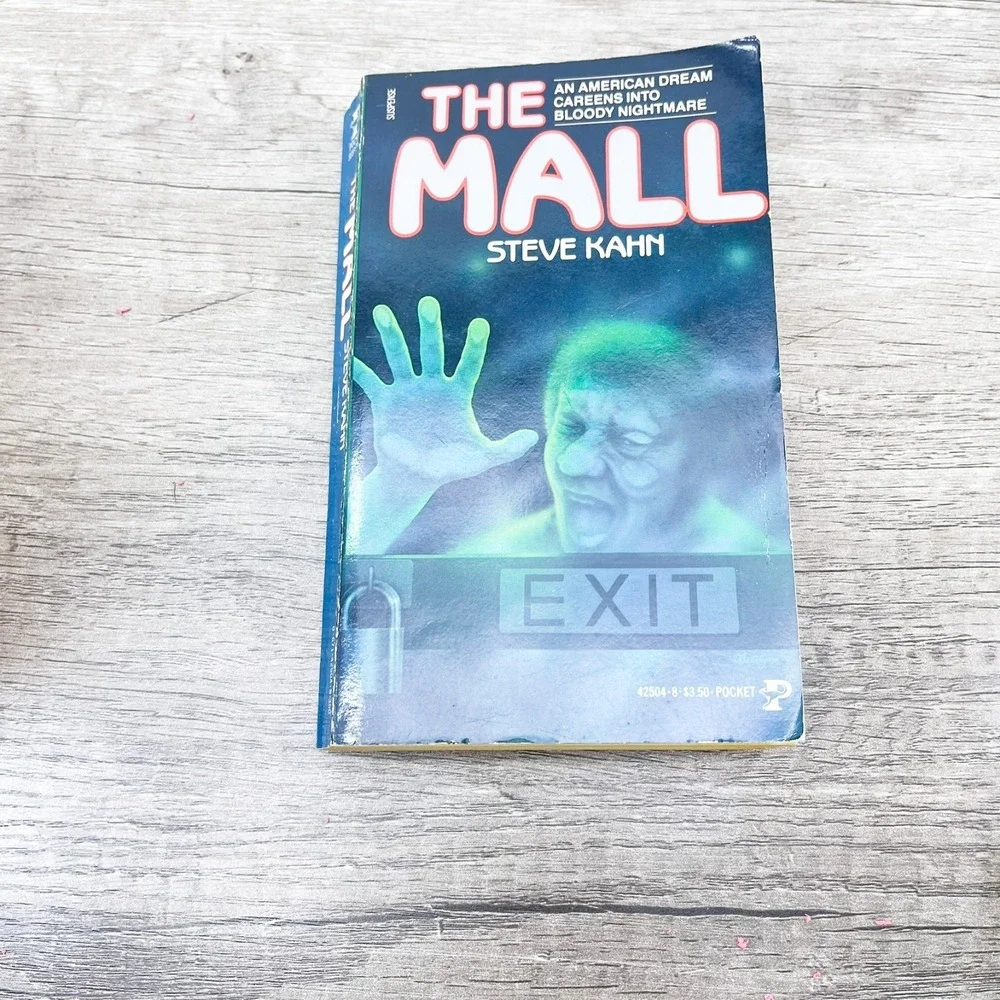The Mall By Steve Kahn‎ 1983 Vintage Paperback Horror 1980s Mall Slaughter